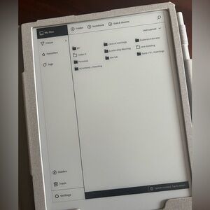 reMarkable 2 digital notebook